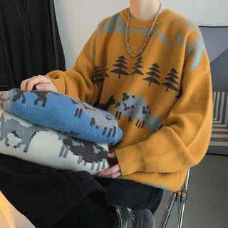 Round-neck Sheep Sweater