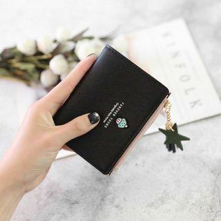 Faux Leather Cupcake Pin Wallet