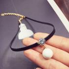 Crystal Beaded Drop Choker