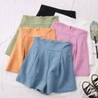 High-waist Wide Dress Shorts In 6 Colors