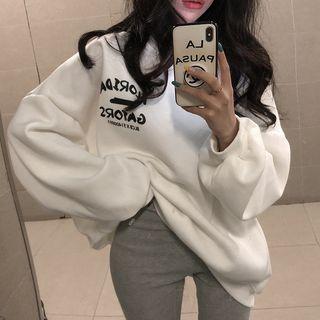 Alligator Print Pullover