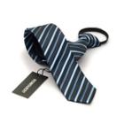 Pre-tied Neck Tie (6cm) Dark Blue - One Size