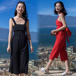 Tie-back Jumpsuit