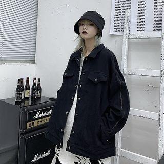 Zip Detail Button Jacket