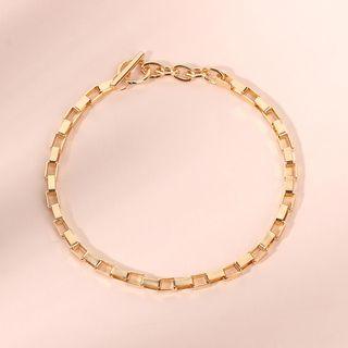 Alloy Bracelet 1 Pc - Gold - One Size