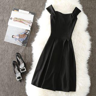 Sleeveless Mini A-line Dress