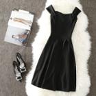 Sleeveless Mini A-line Dress
