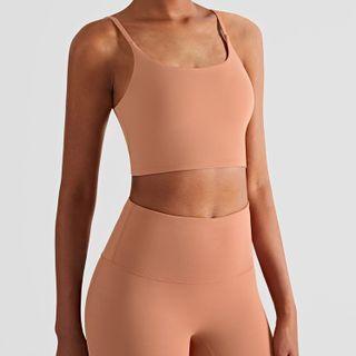High Waist Leggings / Crop Camisole Top