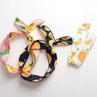 Fruit Print Wired Headband