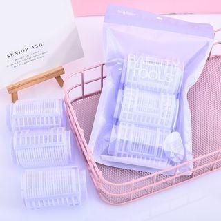 Set Of 3: Hair Roller Light Purple - One Size