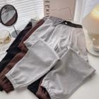 Color Block High-waist Pants