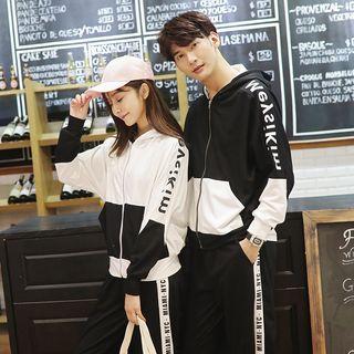 Couple Matching : Hooded Zip Jacket / Sweatpants