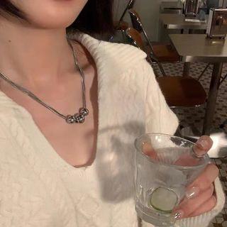 Alloy Bead Layered Necklace / Bracelet