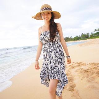 Ruffled Dip-back Sun Dress