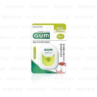 Sunstar - Gum Dental Floss (wax Flat/50m) 1 Pc