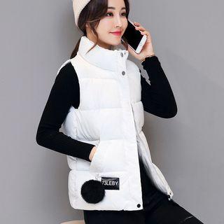 Applique Padded Vest