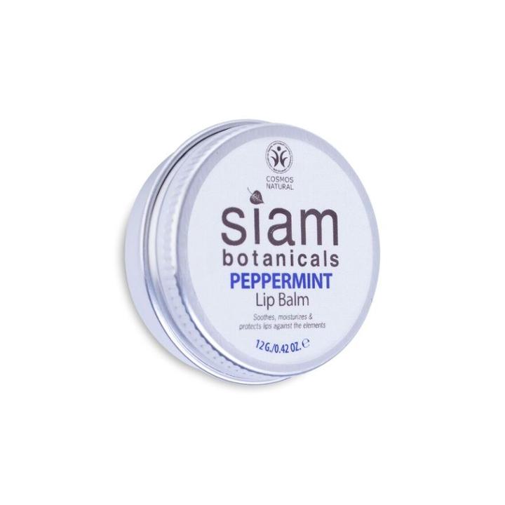 Siam Botanicals - Peppermint Lip Balm 12g