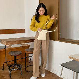 Office Look Loose-fit Pants