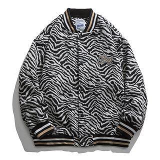 Zebra Baseball Jacket