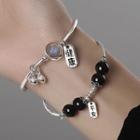 Chinese Characters Sterling Silver Bracelet (various Designs)