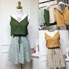 Set: Camisole + Floral Skirt