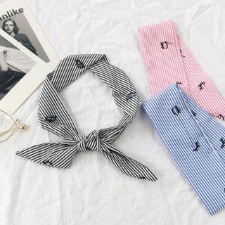 Striped Tie Headband