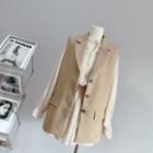 Button-up Vest / Shirt / Camisole / Shorts / Set