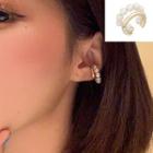 Faux Pearl Cuff Earring 1 Piece - Cuff Earring - Faux Pearl - One Size