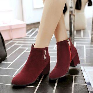 Zip Up Ankle Boots