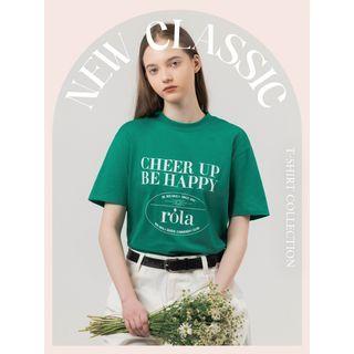 Letter Logo-printed T-shirt