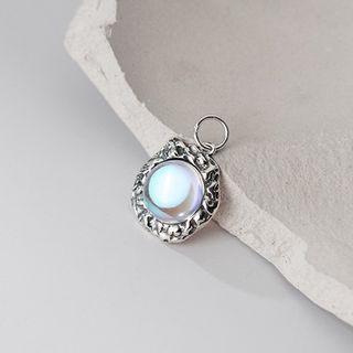 Rinestone Pendant 1 Pc - Pendant - S925 Silver - Silver - One Size