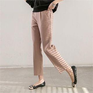 Zip-side Loose-fit Dress Pants