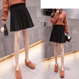 A-line Mini Skirt Black - One Size