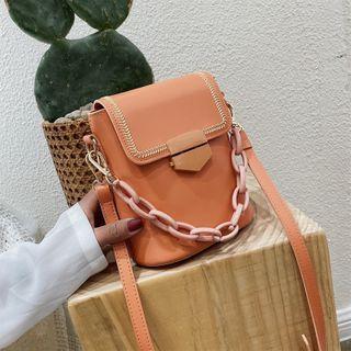 Mini Chain Bucket Bag