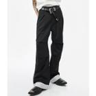 Flared Two Tone Dress Pants