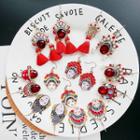 Alloy / Faux Crystal Chinese Opera Dangle Earring (various Designs)