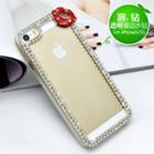 Rhinestone Lip Transparent Iphone 5 Case
