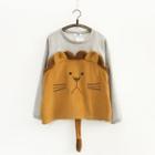 Lion Print Long-sleeve T-shirt