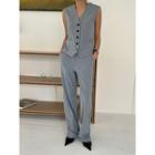 Formal Button-up Vest