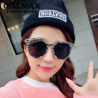 Printed Round Sunglasses