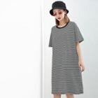 Loose-fit Striped T-shirt Dress