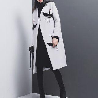 3d-cranes Wool Jacket