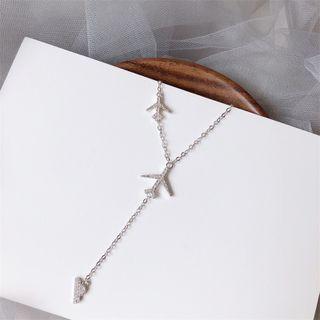Plane Necklace As Shown In Figure - One Size