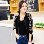 Sequined Light Jacket