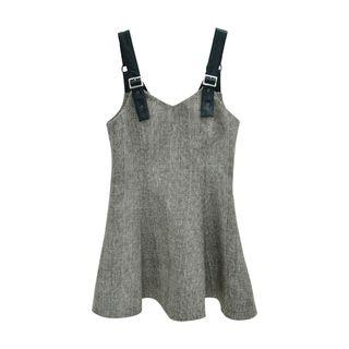 Jumper Plaid A-line Dress