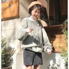 Turtleneck Fleece Top/fleece Purse