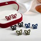 Butterfly Flannel Earring