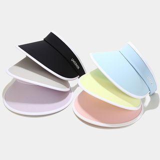 Lettering Piped Sun Hat