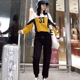 Numbering Pullover / Sweatpants / Set