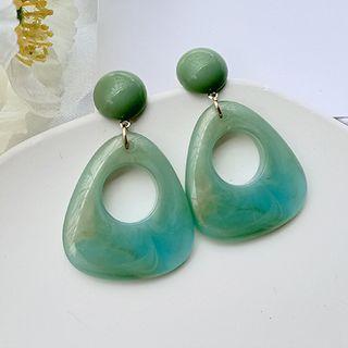 Triangle Acetate Dangle Earring